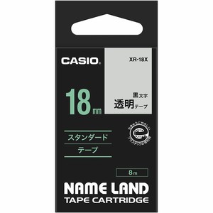 【カシオ】ネームランド テープカートリッジ18mm幅【感謝セール対象商品！】
