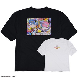 寺田てら Tシャツ イラスト ビックT 半袖 オーバーサイズ クリエイター イラストレーター