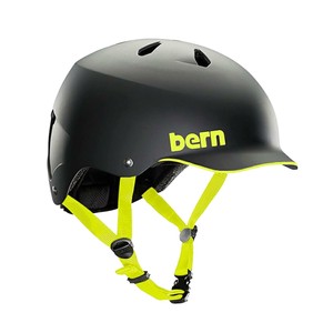bern バーン WATTS ヘルメット Lサイズ Matte Black/Lime BE-BM25S22BLM-04