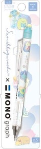 【特価EMDq502S-X】すみっコぐらし キャラミックス モノグラフシャープペン グラデガラス ホワイト