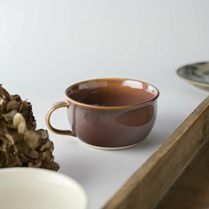 Mino ware Mug Brown Western Tableware Made in Japan