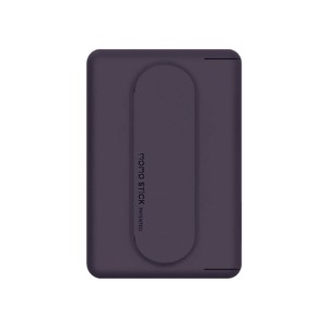 Mag Card Grip MagSafe対応カードケース付きグリップスタンド ディープパープル