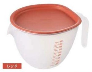 Mixing Bowl Red L size M Made in Japan