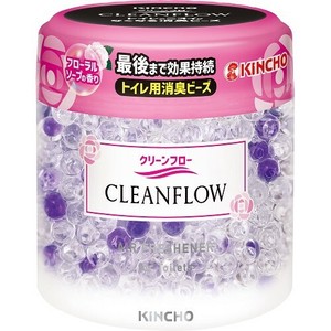 大日本除虫菊(金鳥) クリーンフロー トイレ用消臭ビーズ 60日 フローラルソープの香り