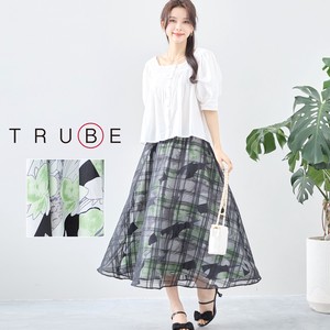 Skirt Patterned All Over A-Line L 【2024NEW】