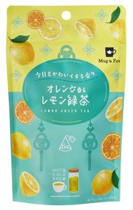 オレンジ香るレモン緑茶
