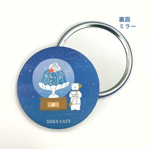【予約販売】缶ﾊﾞｯｼﾞﾐﾗｰ 夜 SORA CAFE