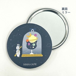【予約販売】缶ﾊﾞｯｼﾞﾐﾗｰ 真夜中 SORA CAFE