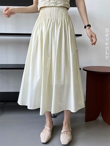 韓国ファッション  aラインスカート ロングスカート レディース「2024新作」