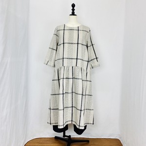 Casual Dress Waist One-piece Dress Switching