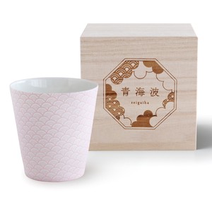 Cup/Tumbler Pink Lucky Cup Seigaiha
