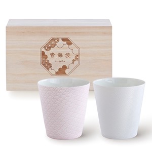 Cup/Tumbler Lucky Cup Seigaiha Set of 2