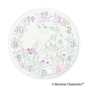 MOOMIN(ムーミン) Wall clock Little My Chasing MTP030010