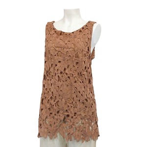 Tank All-lace Floral Pattern