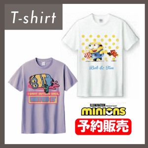 【再販】【予約販売】(7月末〜8月上旬入荷予定)Tシャツ "ミニオン"