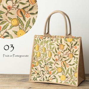 Jubilee ジュート 麻の ルシェトートバッグ エコバッグ 03.Fruit or Pomegranate