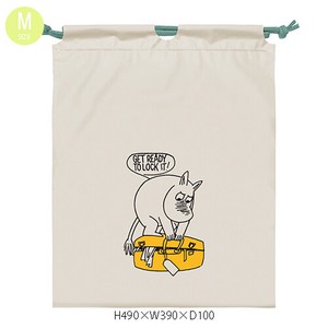 Drawstring Plastic Gift Bag Moomin L