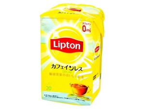【アウトレット商品】KEY リプトン カフェインレスティ ティーパック 2gx20袋 x6 【紅茶】