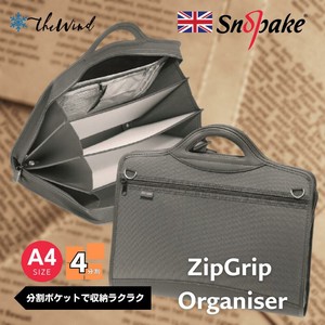 SNOPAKE 4分割 オーガナイザー バッグ（イギリス・輸入・文房具・文具）