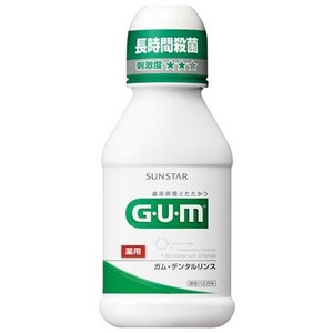 サンスター 【予約販売】〈G･U･m〉ガム・デンタルリンス レギュラータイプ 80mL