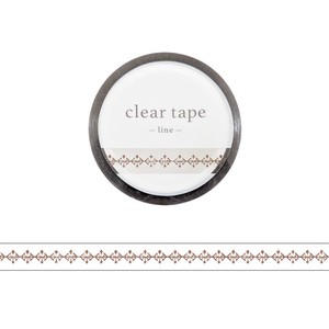 クリアテープ 7mm幅 95404 line chain