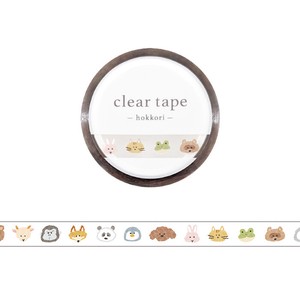 Washi Tape Tape Animal Clear 7mm