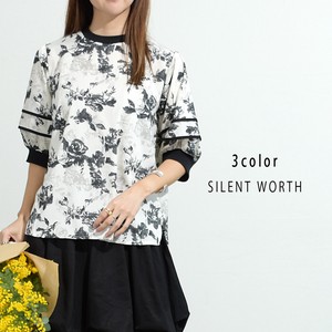 Button Shirt/Blouse Color Palette Pullover Floral Pattern 【2024NEW】