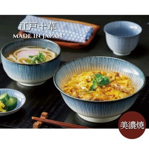 江戸十草  多様丼 麺鉢 どんぶり そば丼　美濃焼 日本製 和食器