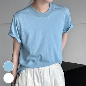 【2024春夏】バックライン ワイドネックTシャツ