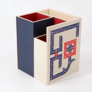 【MORITA】紙箱収納ミニマムスペース（BOX-1アイヌデザインシリーズ） ルウンペ 【文具・収納箱】