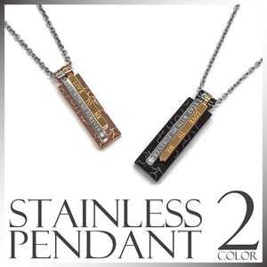 Stainless Steel Chain Stainless Steel Pendant Layered Ladies' Men's 2024 NEW