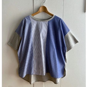 T-shirt Dolman Sleeve T-Shirt Stripe Tops NEW