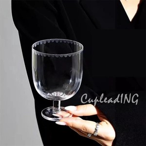 【定番商品】激安セール 飲み物 クリスタルガラス 冷たいコーヒーカップ ワイングラス グラス