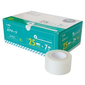 エルモ 医療用 ポアテープ 25mm×7m(12巻) 781824