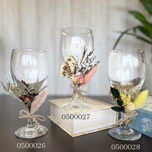 DECOLE Wine Glass Dry flower Limited