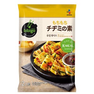 bibigo ビビゴ チヂミの素 (2人前) 297g 韓国食品 ニラさえあれば簡単！