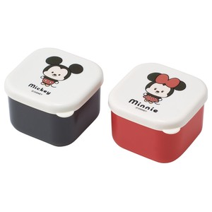 Storage Jar/Bag Mickey Minnie Skater Mini Sticker Made in Japan