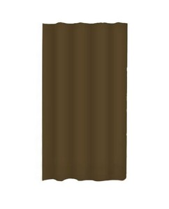 シャワーカーテン　ブリーズ　無地タイプ　幅130×高さ150cm　ブラウン