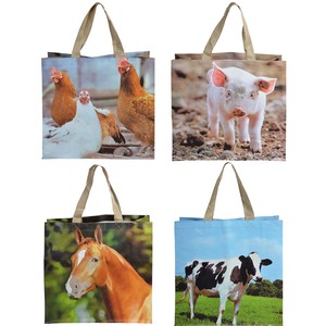 Pre-order Reusable Grocery Bag Design Animals Farm