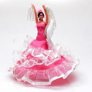 スペイン製 Marin社フラメンコドール シージョ・マントン バイラオーラ フラメンコ衣装 人形