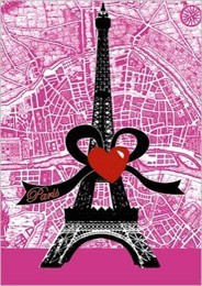 ■ポストカード■Paris,Eiffel Tower　フランス直輸入