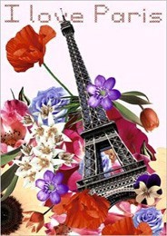 ■輸入ポストカードポストカード■Paris,Eiffel Tower