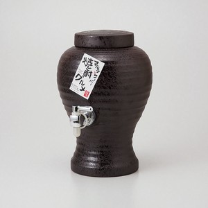 古窯焼酎サーバー1.8L(黒）　【POSレジ対応・バーコード貼付済み】