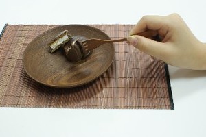 【在庫限り】木製デザートフォーク (ナチュラル)
