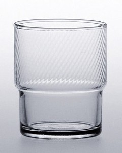 《日本製》ボビン　スタックタンブラー(200ml)【HS】【強化グラス】【お冷グラス】