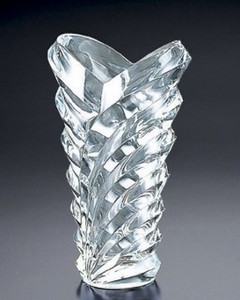 《日本製》ルーチェ　フラワーベース【花瓶】【ガラス かびん】