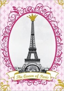 フランス直輸入■ポストカード■The Queen of Paris