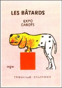 フランス直輸入■ポストカード■ サヴィニャック 「犬の博覧会 1987年」
