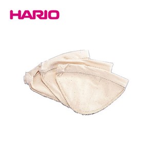 『HARIO』ドリップポット・ウッドネック用ろか布（3枚入） 1〜2人用（ハリオ）