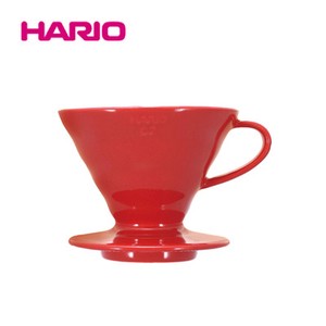 『HARIO』1〜4杯用 V60透過ドリッパー02セラミックR VDCR-02-R （ハリオ）